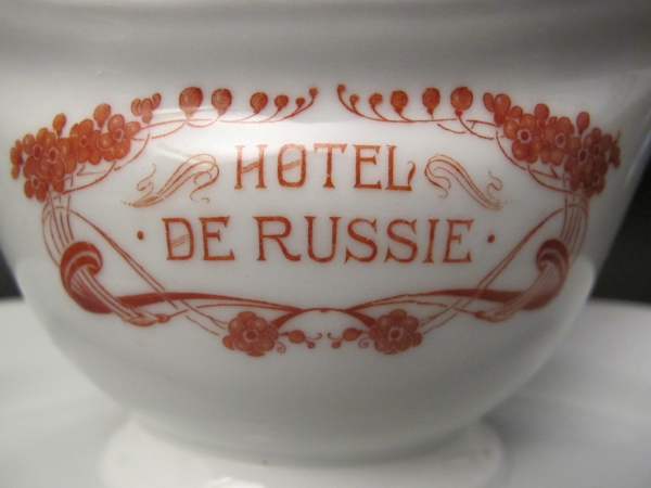 Detailansicht - Sauciere, Hotel de Russie